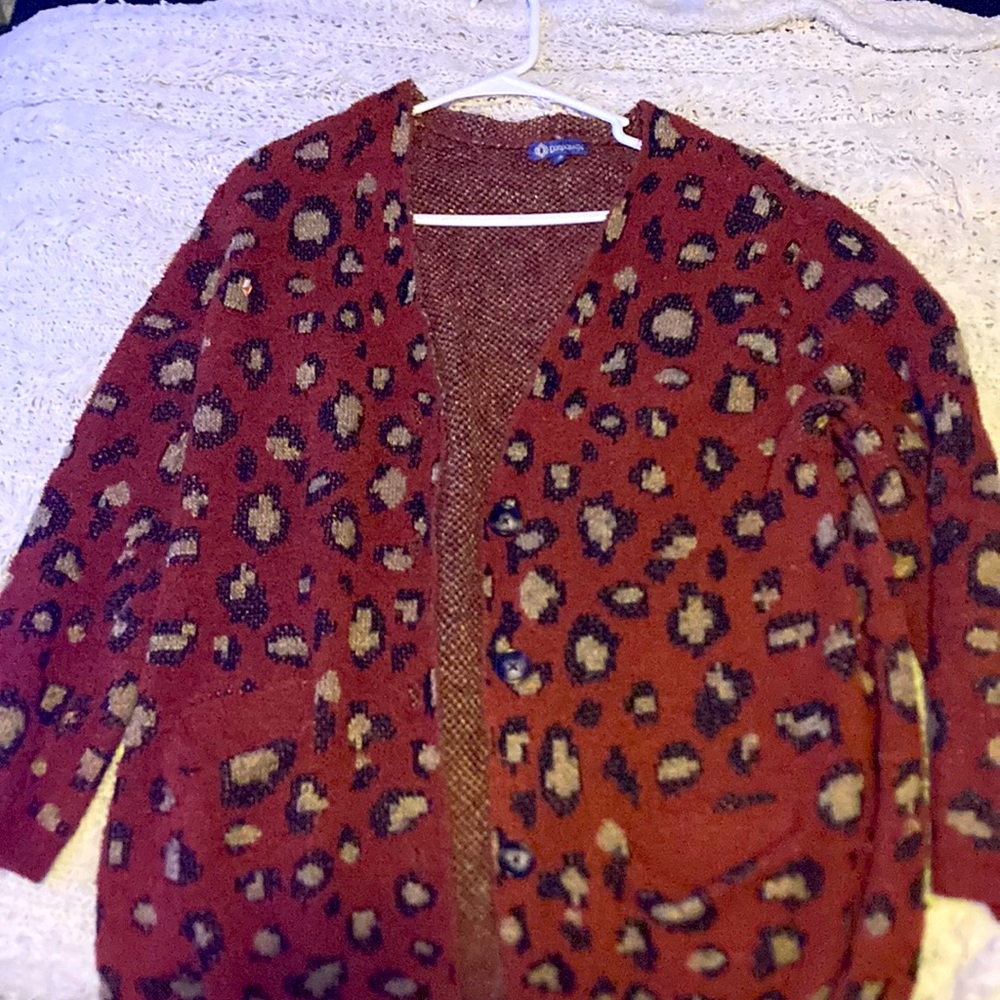 Democracy cardigan